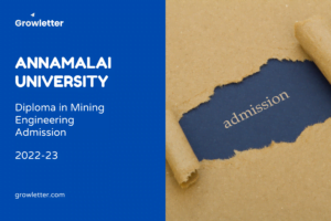 Annamalai University Diploma in Mining Engineering Admission 2022-23