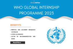 WHO Global Internship Programme 2023