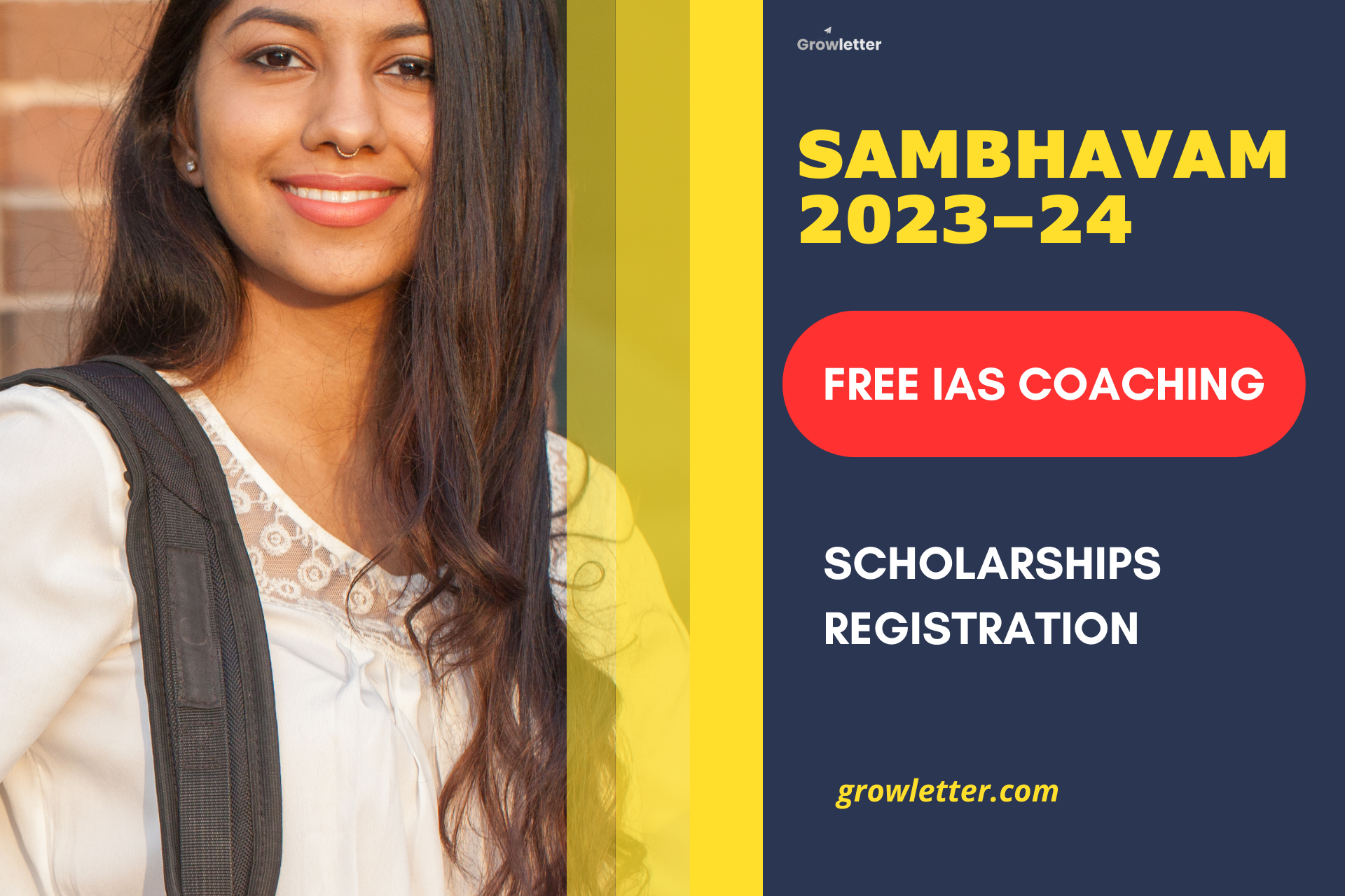 Sambhavam 2023–24 Free IAS Coaching Scholarships Registration